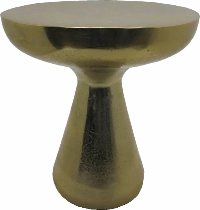 Tavolinë anësore Kaleb, ngjyrë ari, 40.75x40.75x45.75 cm