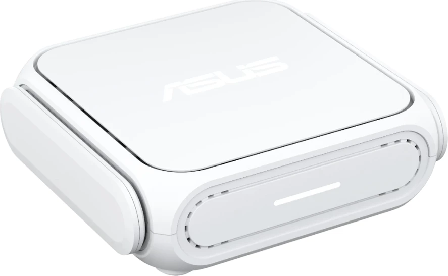 Ruter udhëtimi ASUS RT-BE58 Go BE3600 WiFi 7 dual-band, 2.5G port, USB-C PD, i bardhë