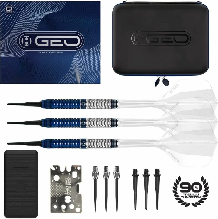 Shigjeta dart Harrows për meshkuj, blu