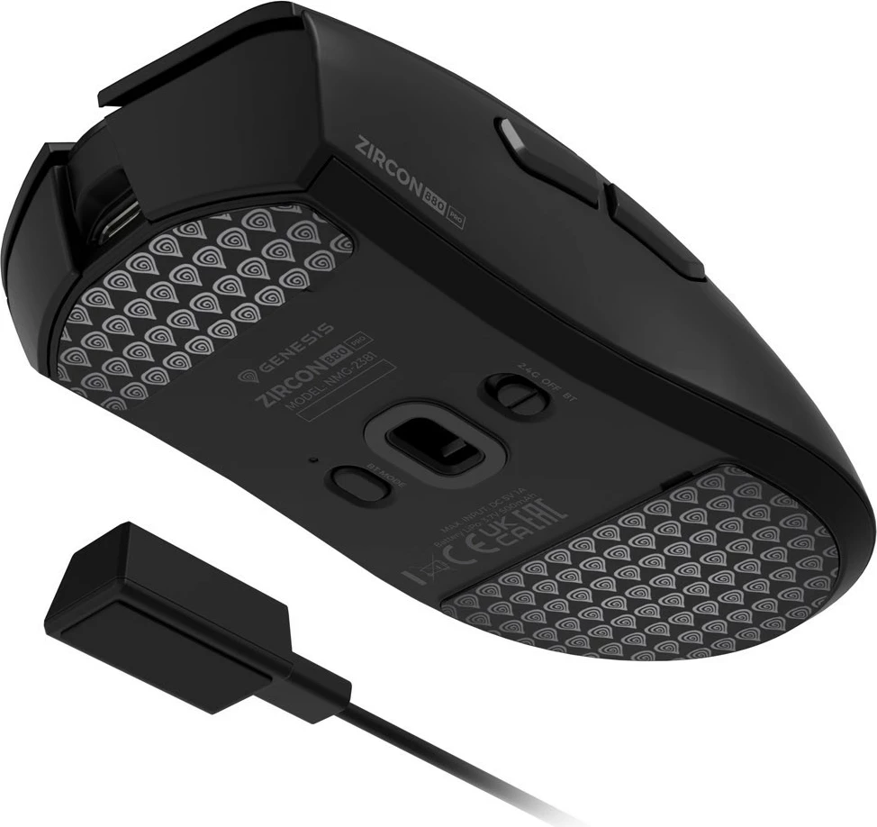 Maus Genesis Zircon 880 Pro Wireless, 30000 DPI, 6 butona, i zi