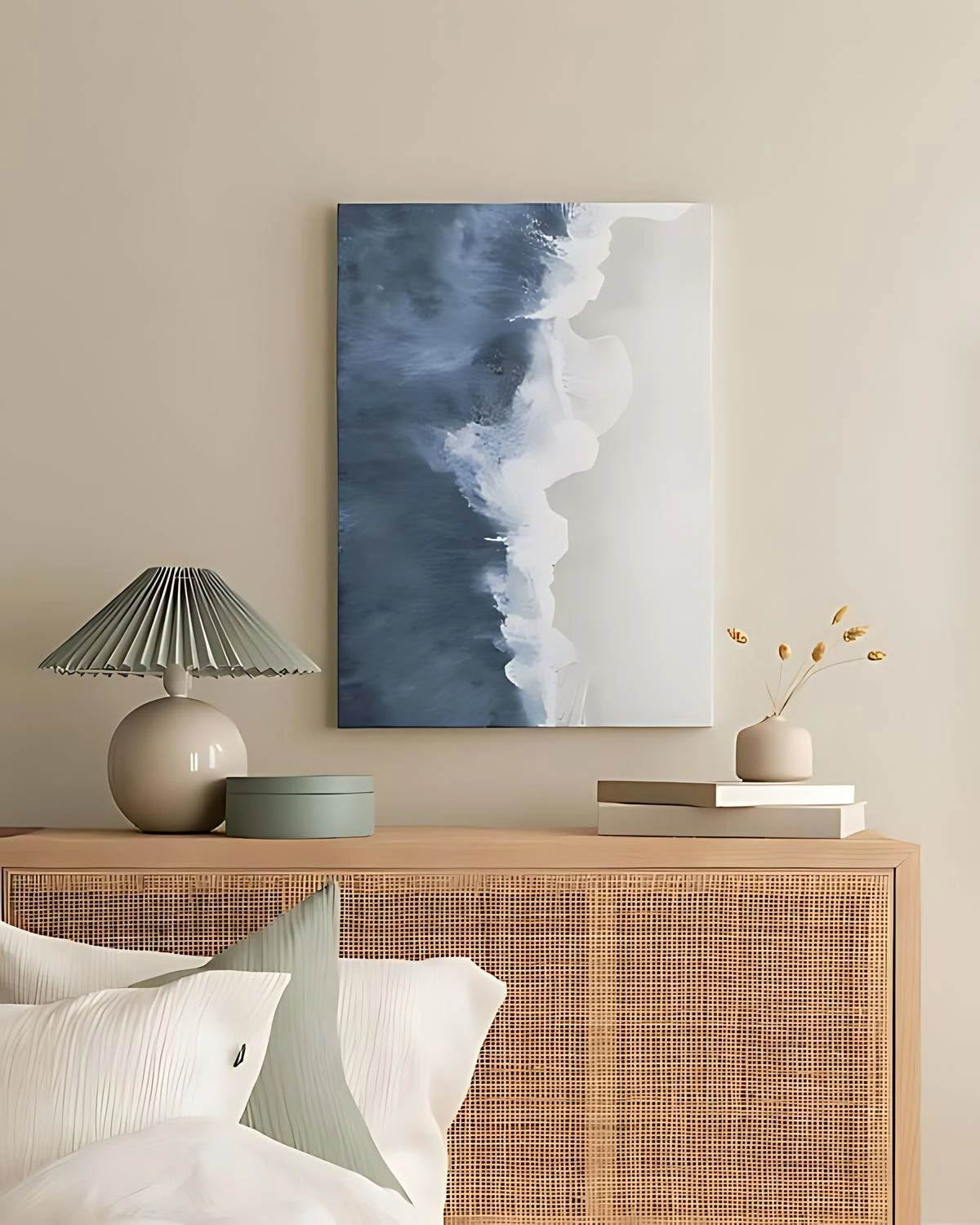 Pikturë dekorative në kanavacë, shumëngjyrëshe, Wallity, Artcanvas39, 40x60cm