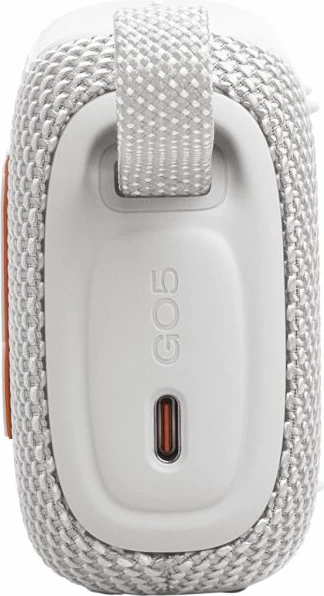 Altoparlant portativ Bluetooth JBL Go 5, IP68, 10 orë, USB-C, 4.8W, i bardhë