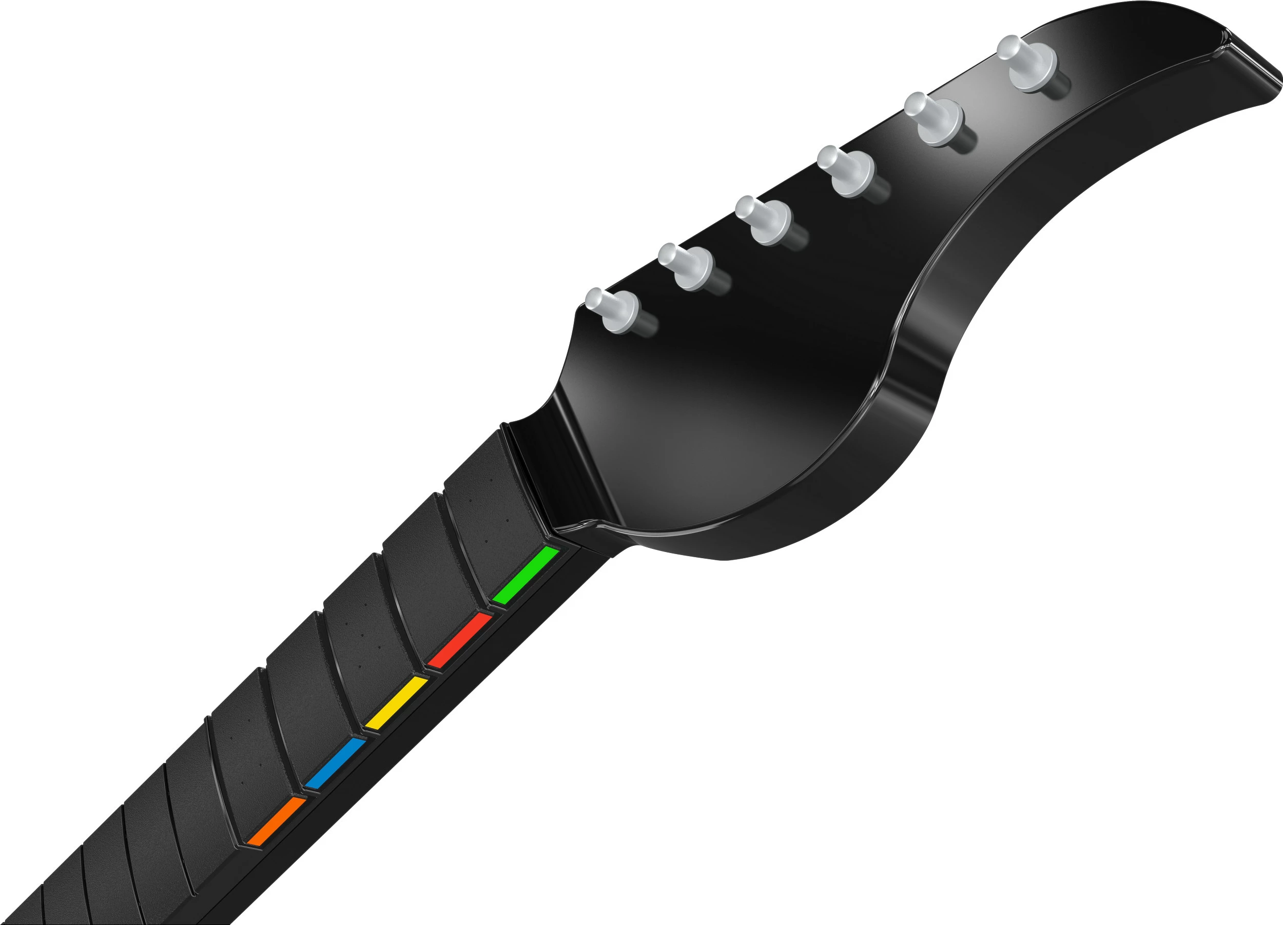 Kontroller kitarre PDP Riffmaster, wireless, për PC/PS4/PS5, 36h, e zezë/gri