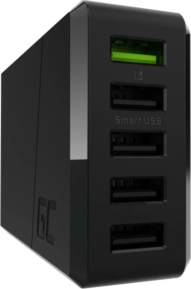 Karikues muri Green Cell ChargeSource 5, 52W, 5xUSB, i zi