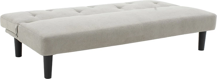 Divan-krevat Breathe, material stof, ngjyrë hiri, 167x77x73 cm