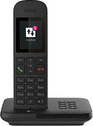 Telefon pa kabllo Telekom Sinus A12, DECT/Analog, sekretari telefonik, speakerphone, 100 kontakte, i zi