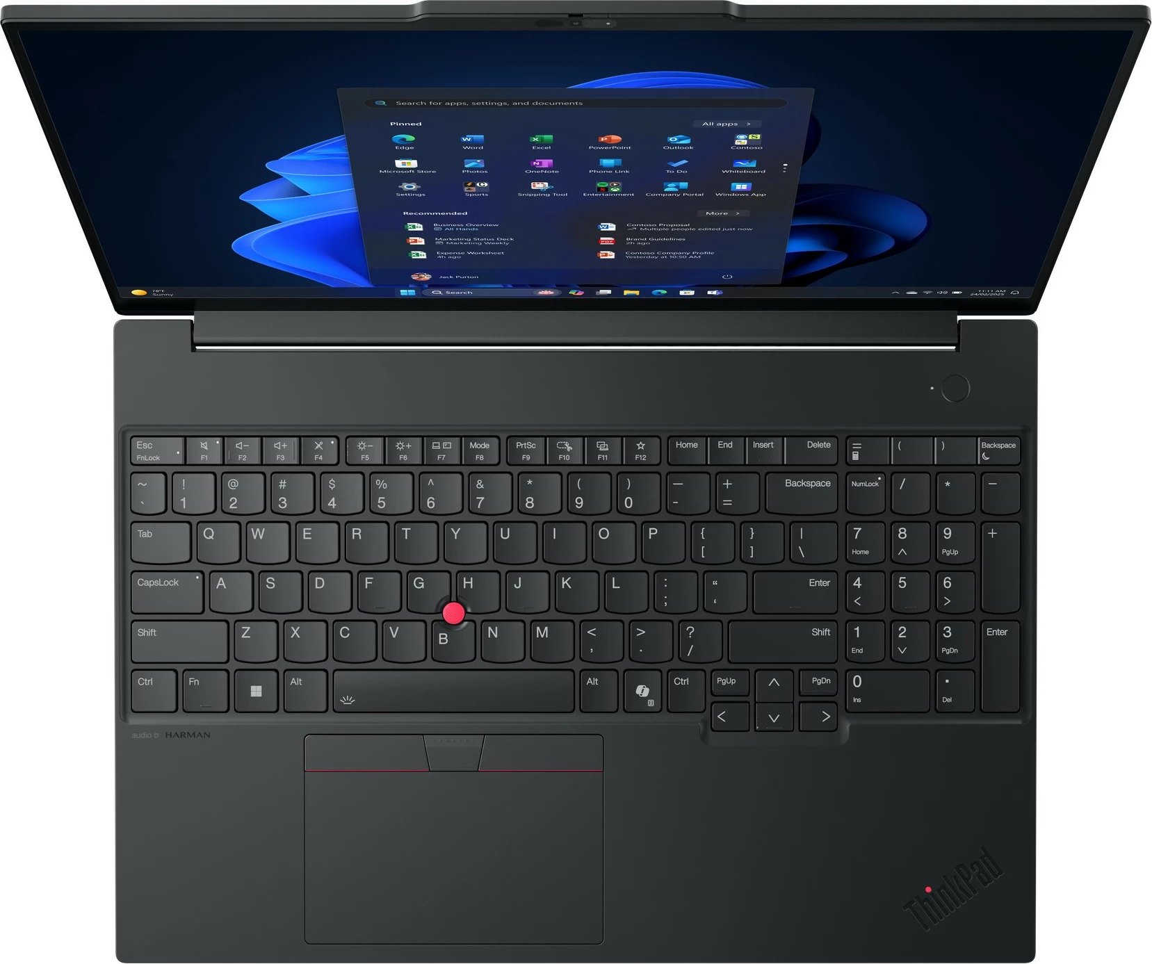 Kompjuter Lenovo ThinkPad E16 G3 Ultra5 225U, 32GB RAM, 1TB SSD, 16 inç, e zezë
