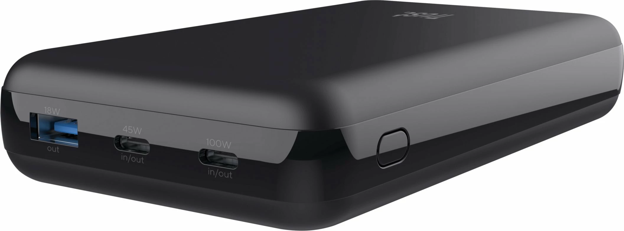 Powerbank Trust Laro 20000 mAh 100W PD me display, i zi 3