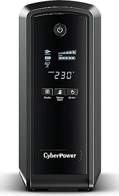 UPS CyberPower CP900EIPFCLCD, 900VA/540W, Pure Sine, LCD, 6 dalje, e zezë