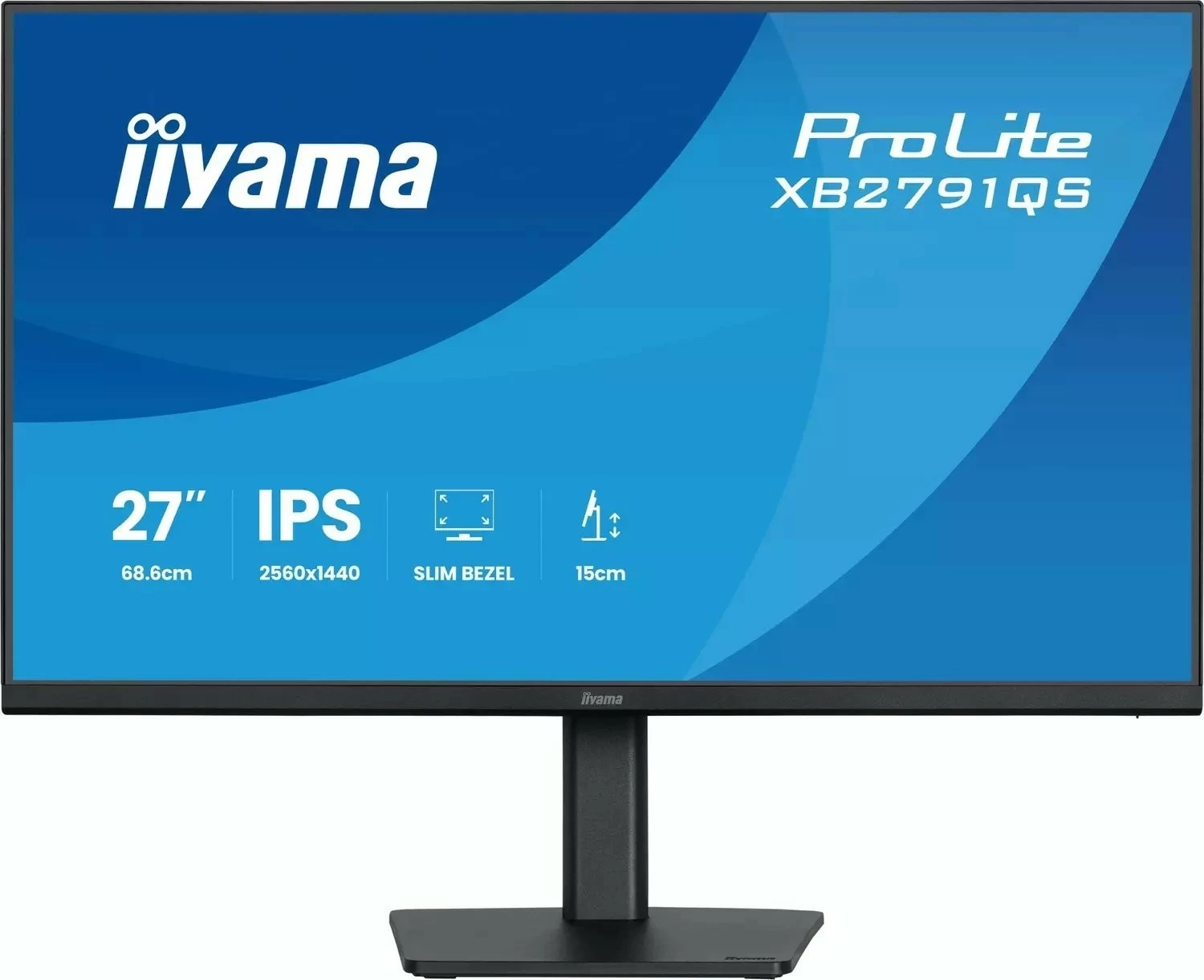 Monitor iiyama ProLite XB2791QS-B1, 27 inch, QHD, IPS, 75Hz, 1ms, e zi