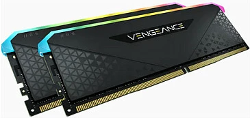 RAM Memorje Corsair Vengeance RGB RS 16GB (2x8GB) DDR4 3200MHz CL16, e zezë