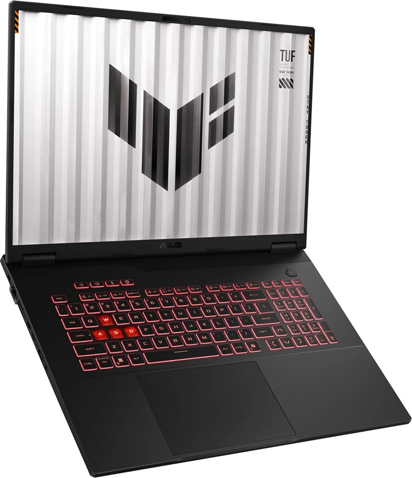 Laptop gaming ASUS TUF Gaming A18 FA808UH-S8021, 18", AMD Ryzen 7, 16 GB RAM, 512 GB SSD, NVIDIA RTX 5050, Zi/Gri