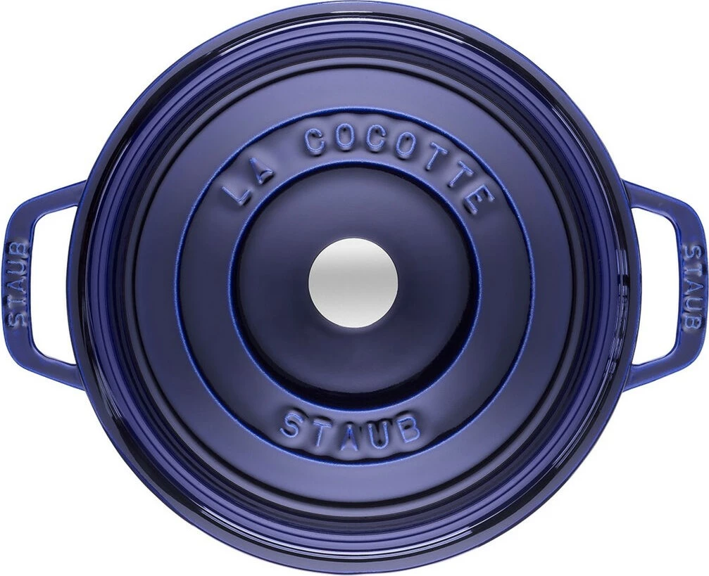 Tenxhere Staub La Cocotte 26cm, gize, smalt, kaltër