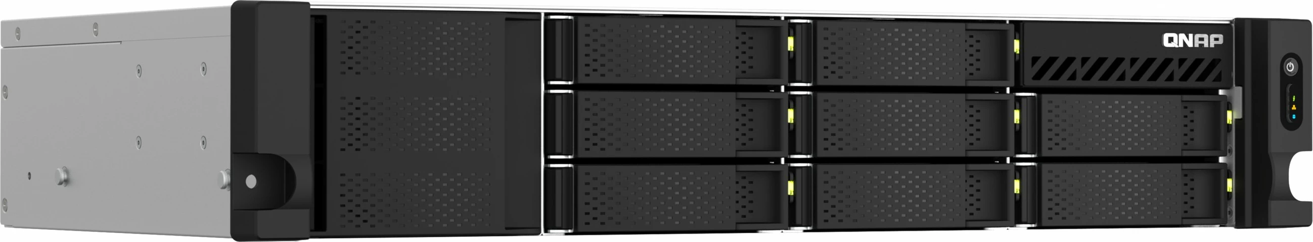 NAS QNAP TS-873AeU-4G, AMD Ryzen V1500B, 8xSATA, 2xM.2, 4GB RAM, rack 2U