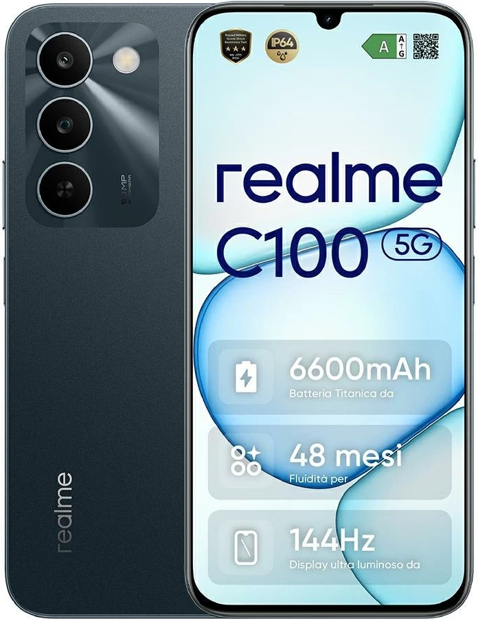 Celular Realme C100 4GB 256GB 6.8 inch Sprouting Green