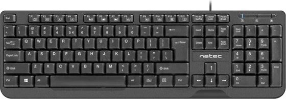 Tastierë Natec Trout Slim, e zezë