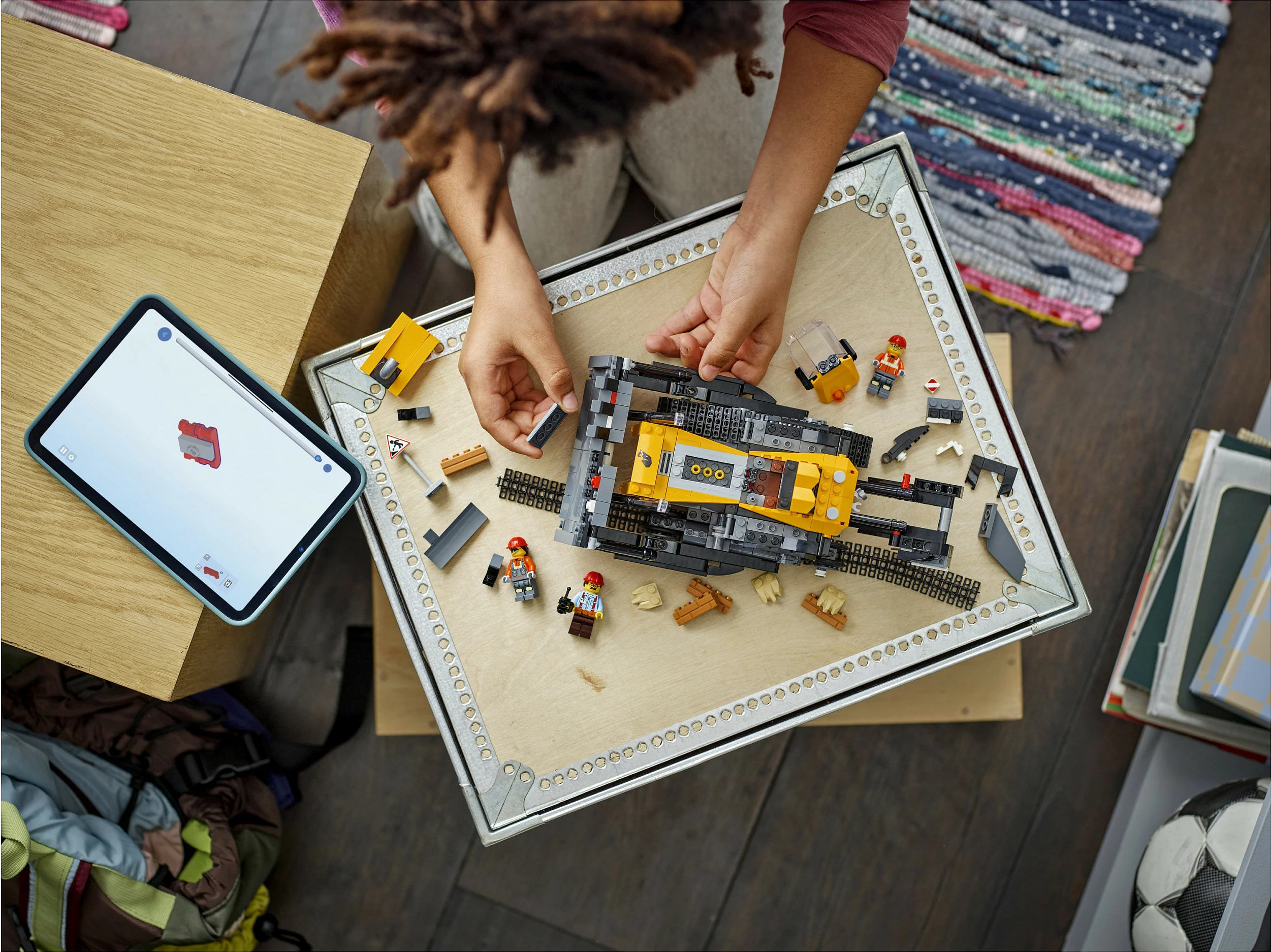 Set ndërtimi LEGO City Bulldozer i Verdhe 60466, 682 copë, 8+ vjeç, shumëngjyrësh