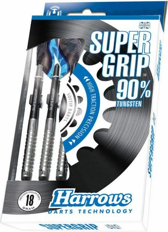 Shigjeta softip Harrows, unisex, të zeza/gri [Pesha: 18 g]