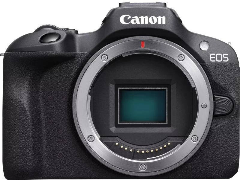 Kamera Canon EOS R100 24.1MP APS-C, Dual Pixel AF, Wi‑Fi/Bluetooth, RF‑S 18–45mm IS STM, e zezë, set (6052C013)