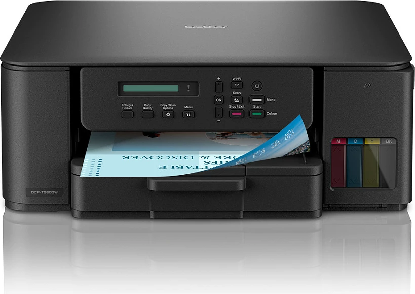 Printer multifunksional Brother DCP-T580DW, Ink Tank, A4, Wi-Fi, Duplex, i zi