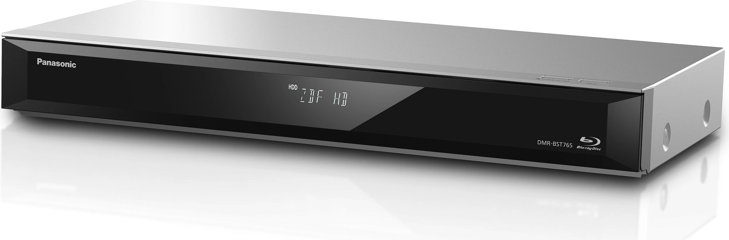 Blu-ray rekorder Panasonic DMR-BST765AG, HDD 500GB, 4K upscaling, Wi‑Fi, i bardhë
