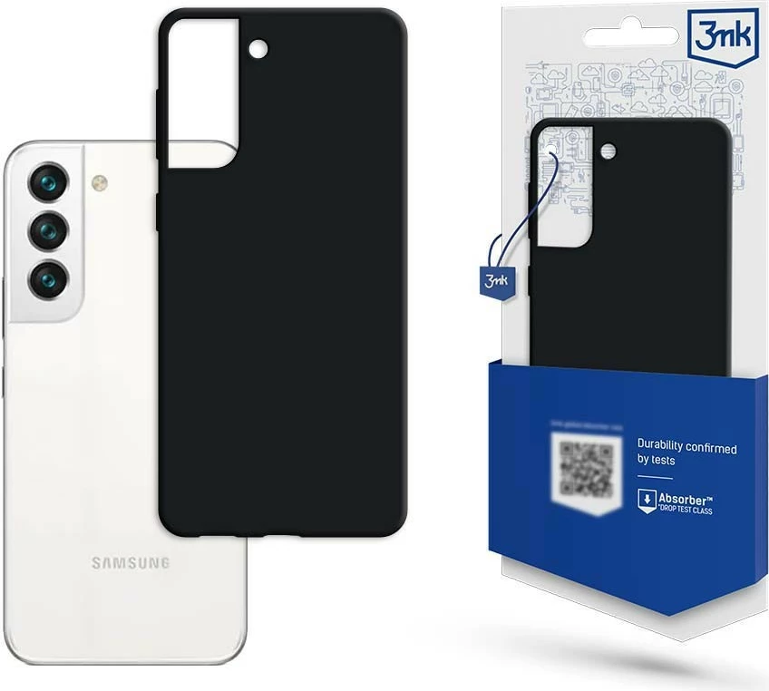 Mbështjellës 3MK Matt Case për Samsung Galaxy S23 Plus, 3M004332, i zi