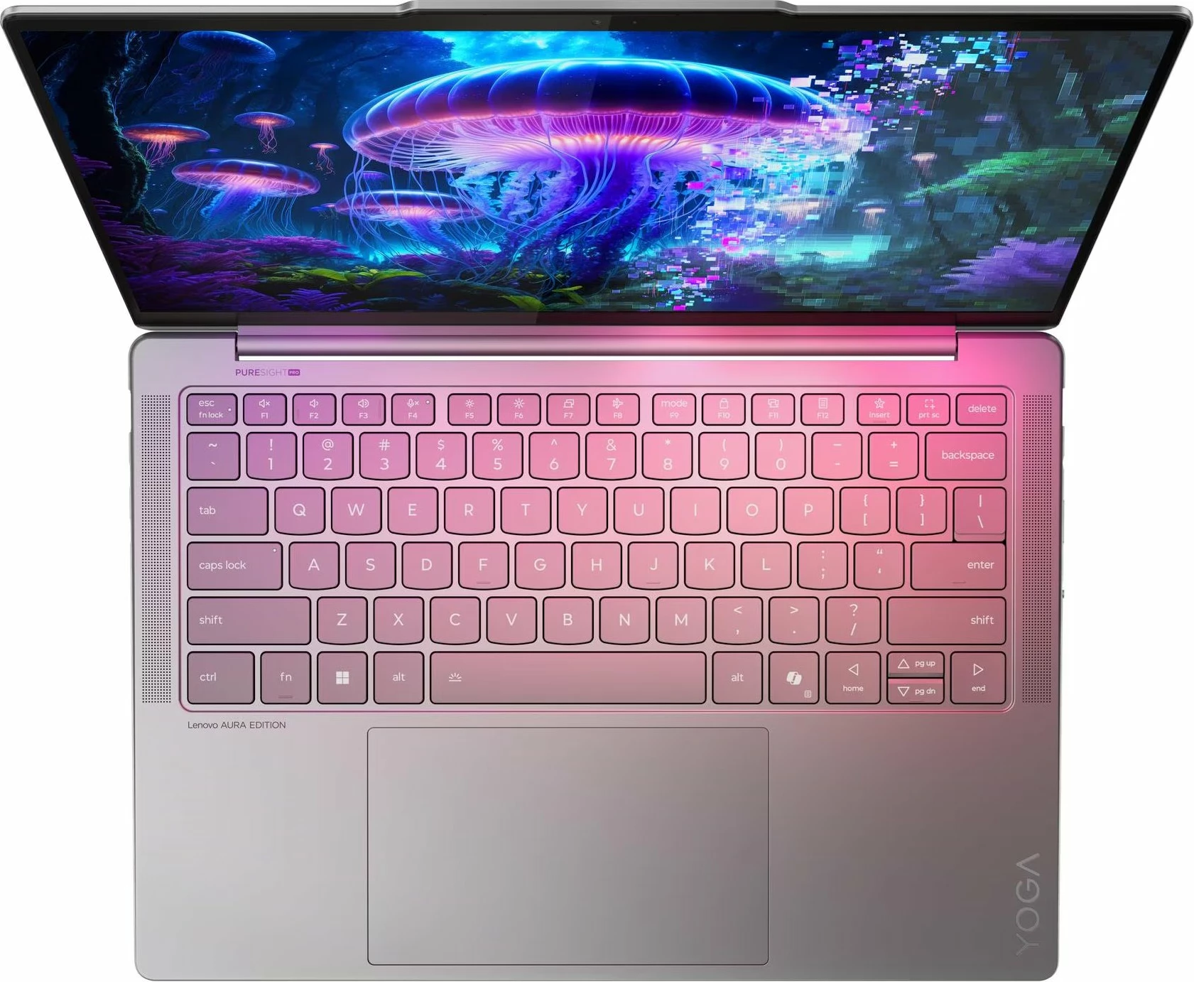 Laptop Lenovo Yoga Slim 7 14ILL10 (83JX00A3NT) Core Ultra 7 258V, 32GB RAM, 1TB SSD, 14\" WUXGA OLED, Windows 11, gri