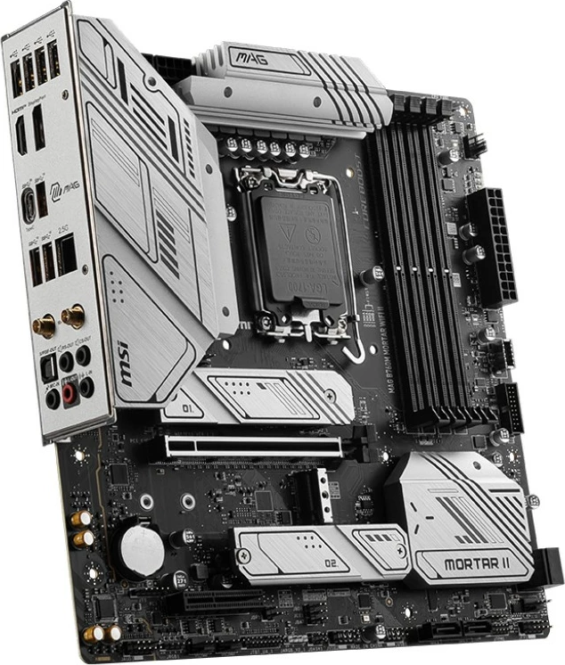 Pllakë amë MSI MAG B760M MORTAR WIFI II, Intel, LGA 1700, DDR5, 256 GB, e zezë