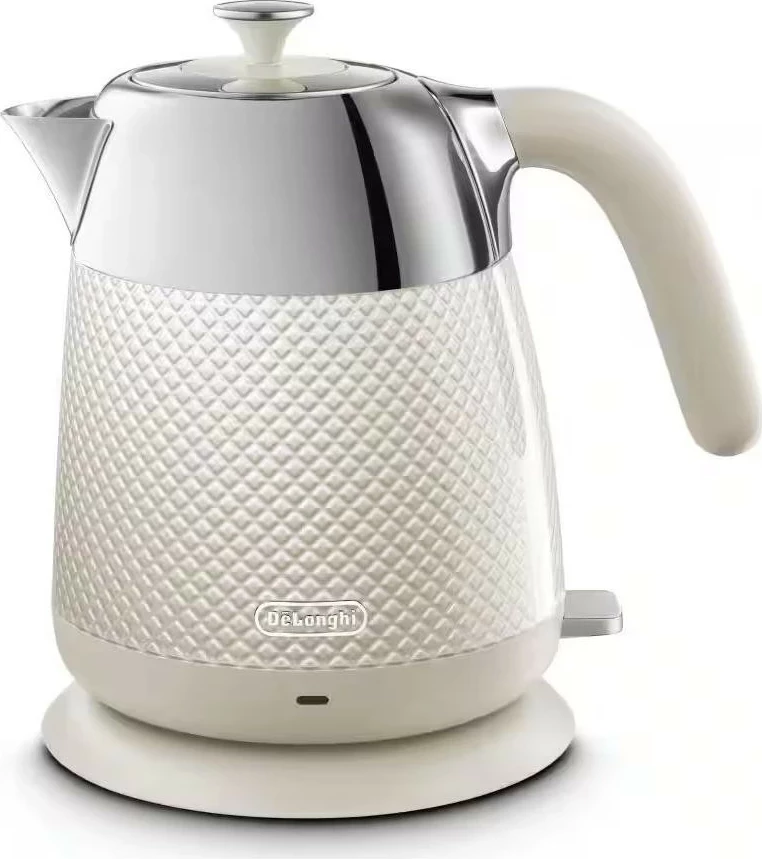 Çajnik elektrik DeLonghi Luminosa KBL2001, 1.7L, 2000W, krem