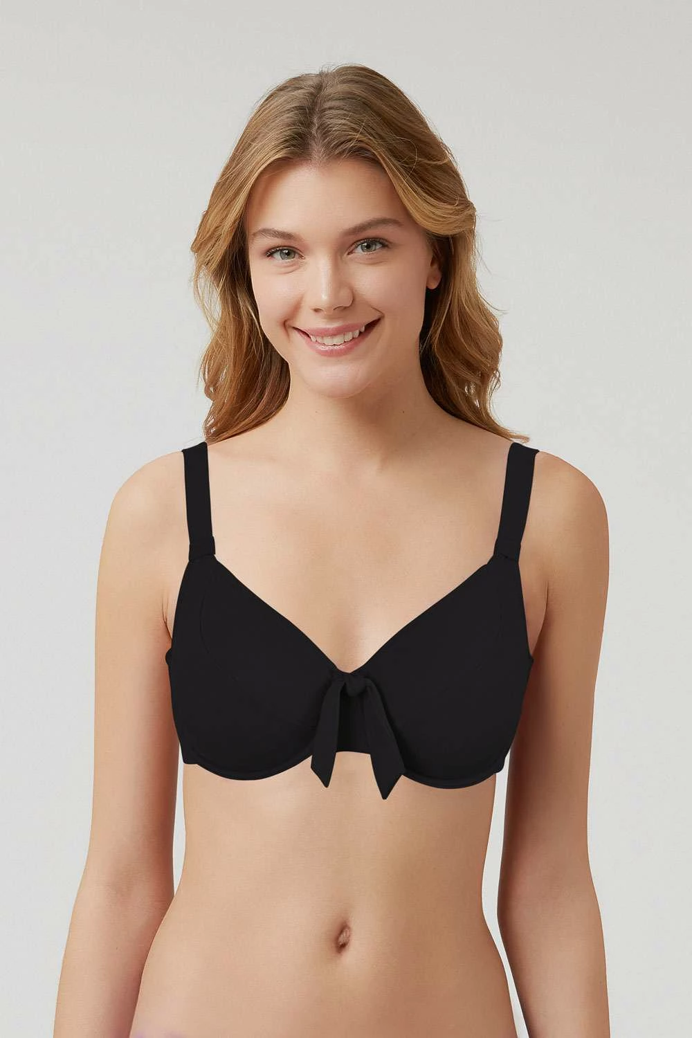 Bikini top Jumeon, Sabina, ngjyrë e zezë