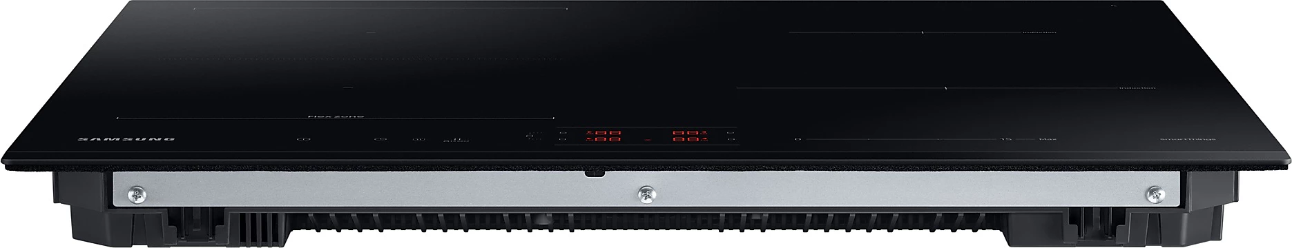 Pllakë induksioni, Samsung, NZ64B5046GK/U2, 7.4 kW, Flex Zone + 2 zona të vetme, Wi‑Fi SmartThings, kontroll me prekje, e zezë