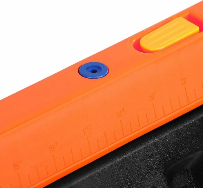 Kavaletë pune të palosshme VONHAUS Workhorse 3515110, mbajtje totale 150 kg, set 2 copë, zi/portokalli