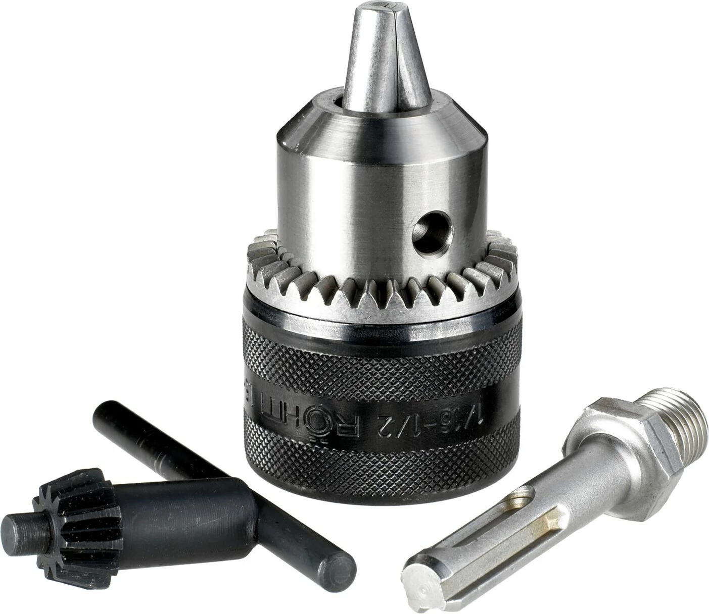 Mandrinë me çelës DeWalt DT7005 1.5-13 mm 1/2"-20 UNF me adaptër SDS+ (set me çelës + adaptër)