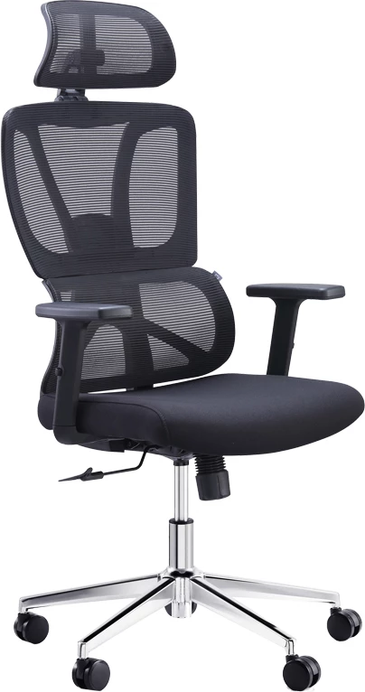 Karrige për zyre Aish, e zezë