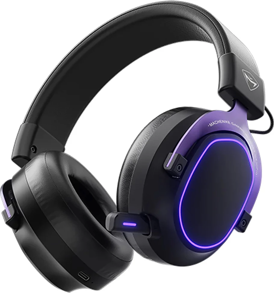 Kufje gaming Machenike GX30 Pro wireless Bluetooth 5.3/2.4GHz, 7.1 virtual, bateri deri 138 orë, të zeza