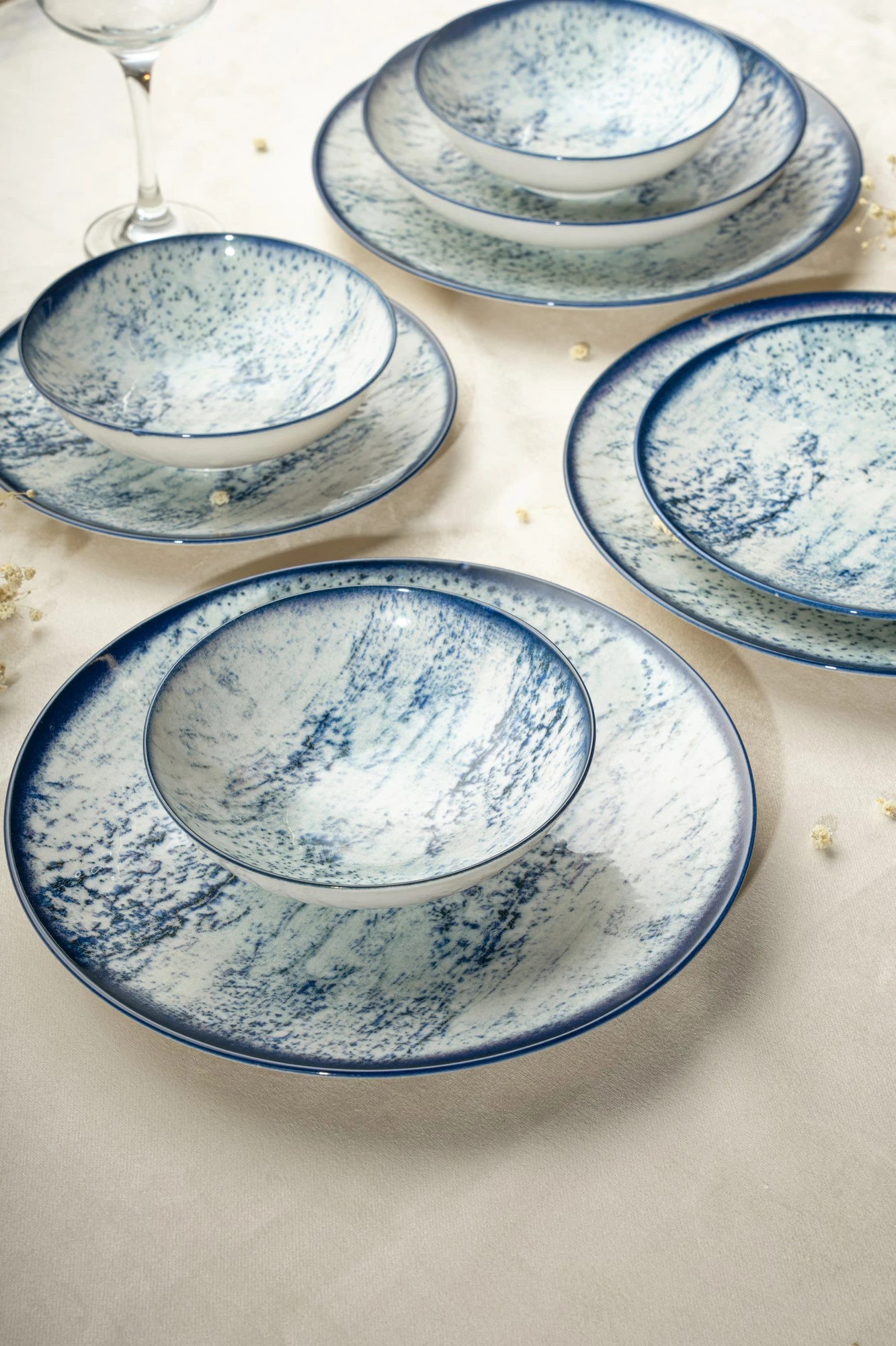 Set enësh për drekë (24 copë), Hermia, GBSATN24Y4R1502
