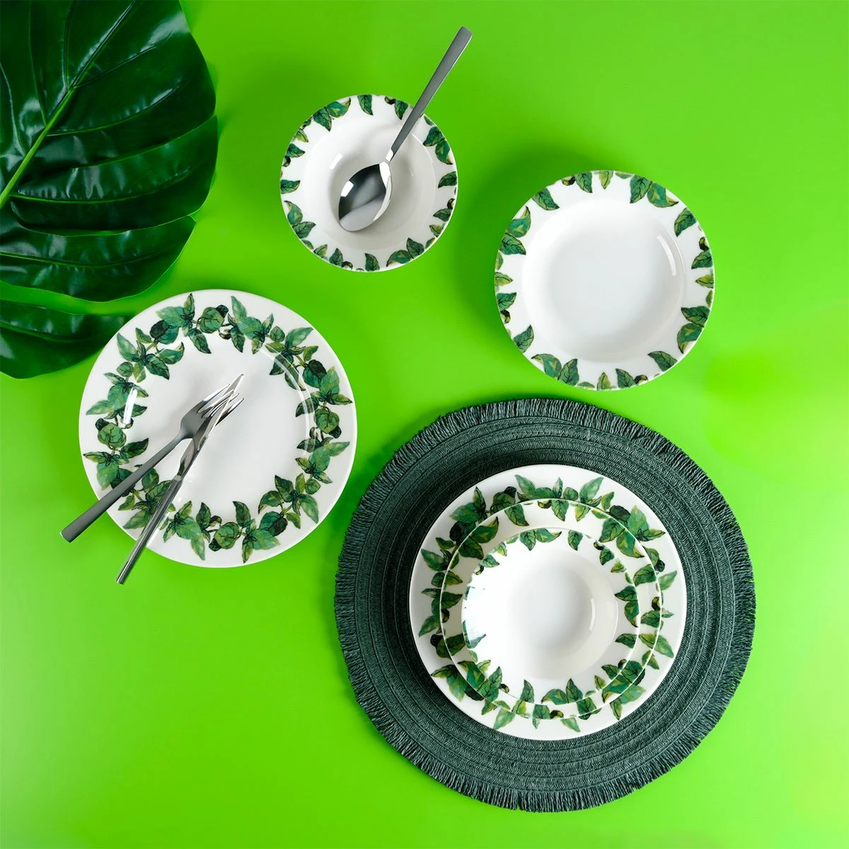 Set darke 18 pjese, Hermia Concept, 58YMT000952