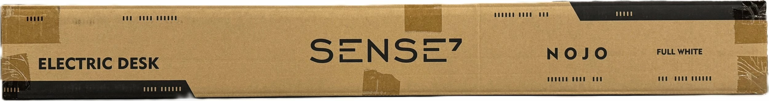 Tavolinë elektrike SENSE7 NOJO 120x60 cm, rregullim lartësie 72-118 cm, e bardhë