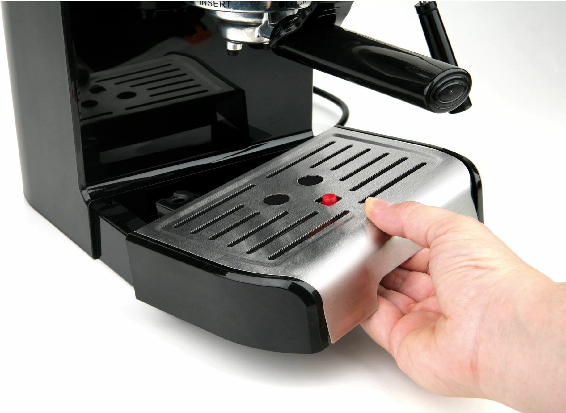 Aparat kafeje espresso Black&Decker BXCO1200E 1200W 15 bar Inox