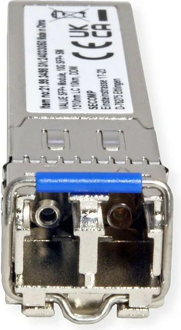 Transceiver SFP+ VALUE 21.99.3498, 10Gbps, 1310nm, SMF, 10km, LC, argjendtë