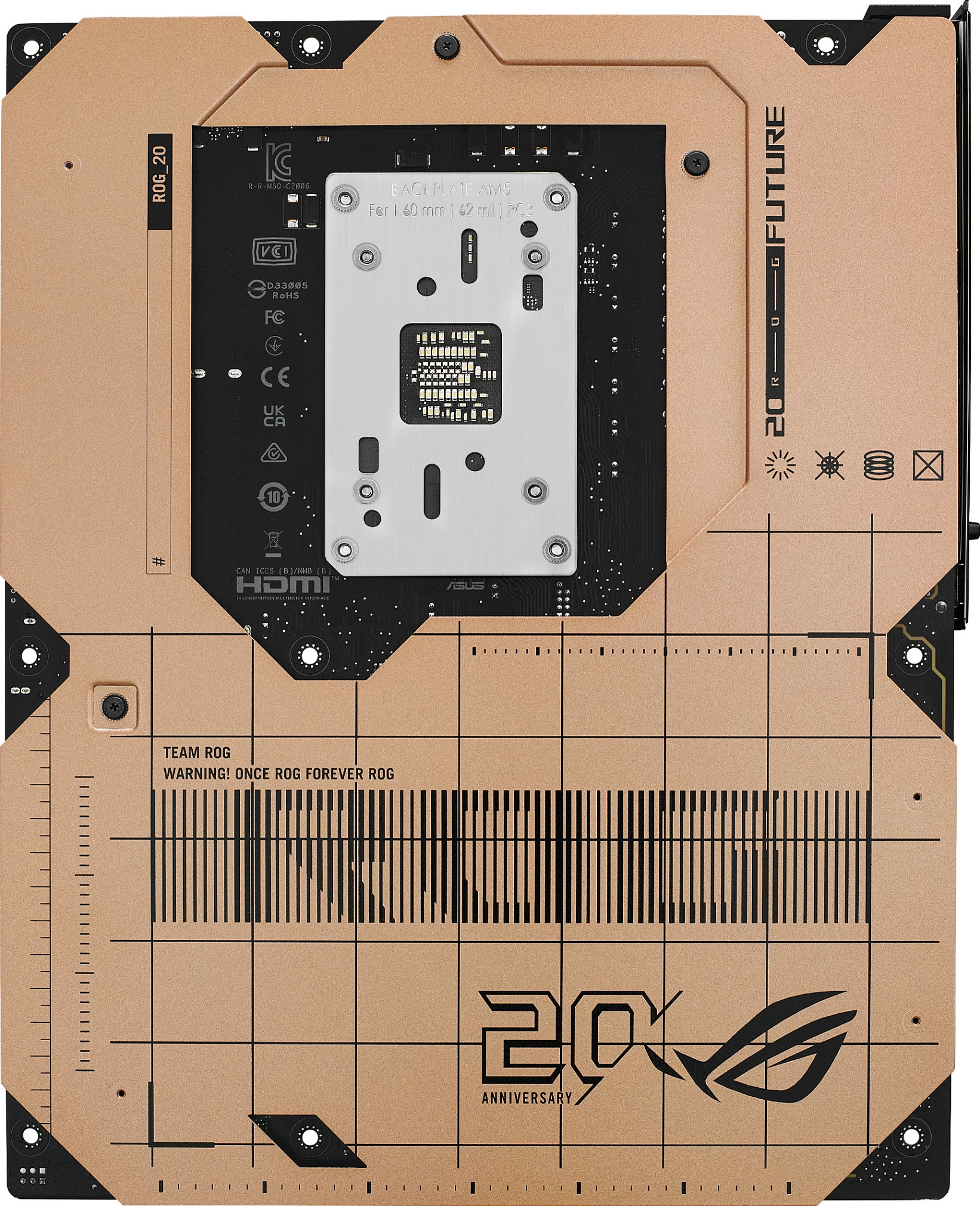 Pllakë amë ASUS ROG Crosshair 2006 X870E WiFi 7, Socket AM5, ATX, HDMI