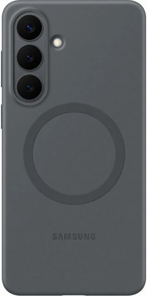 Mbështjellës silikoni magnetik Samsung EF-ES946CBE për Samsung Galaxy S26 Plus 5G, i zi, 1 copë