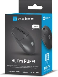 Maus NATEC Ruff Plus, i zi 