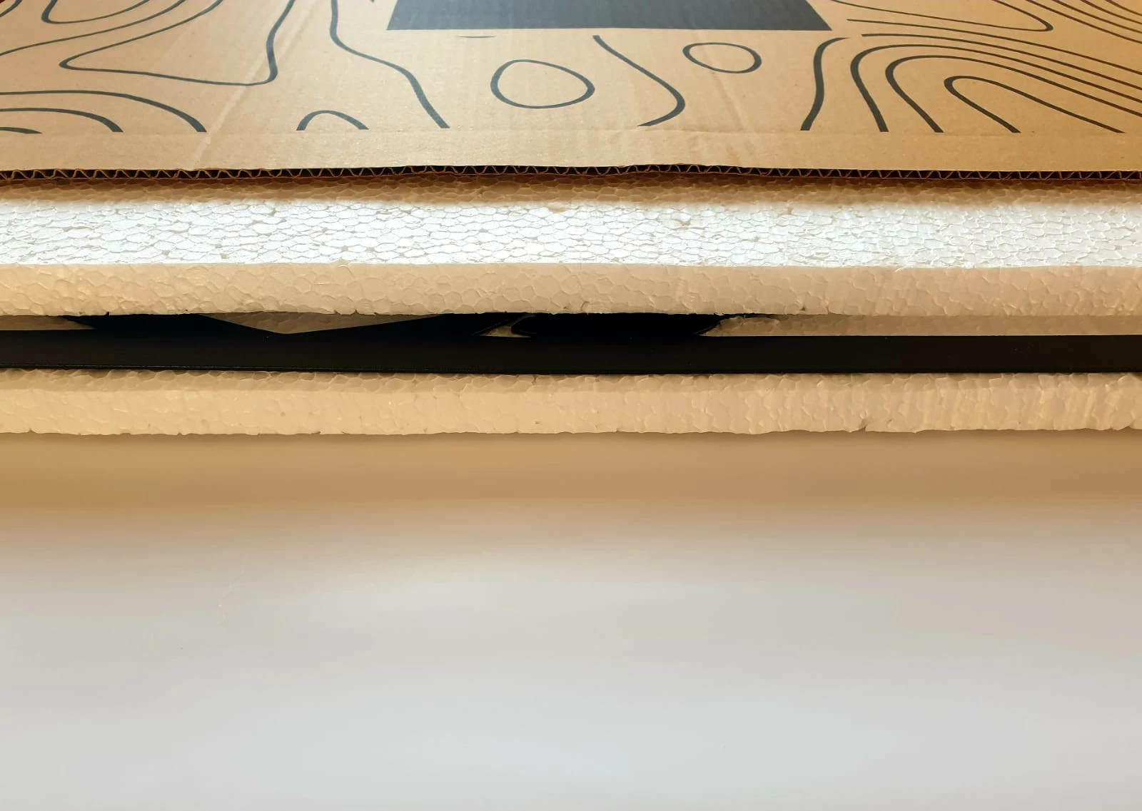 Aksesor dekorativ metalik për mur, skelet, Wallity, 45x45cm