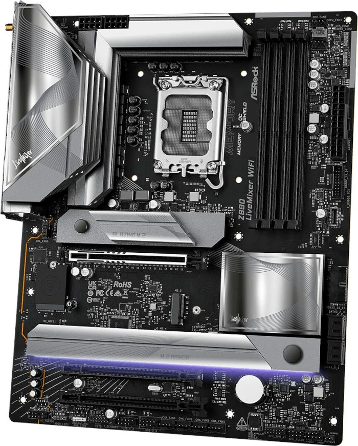 Pllakë amë ASRock Z890 LiveMixer WiFi, ATX, Socket-1851