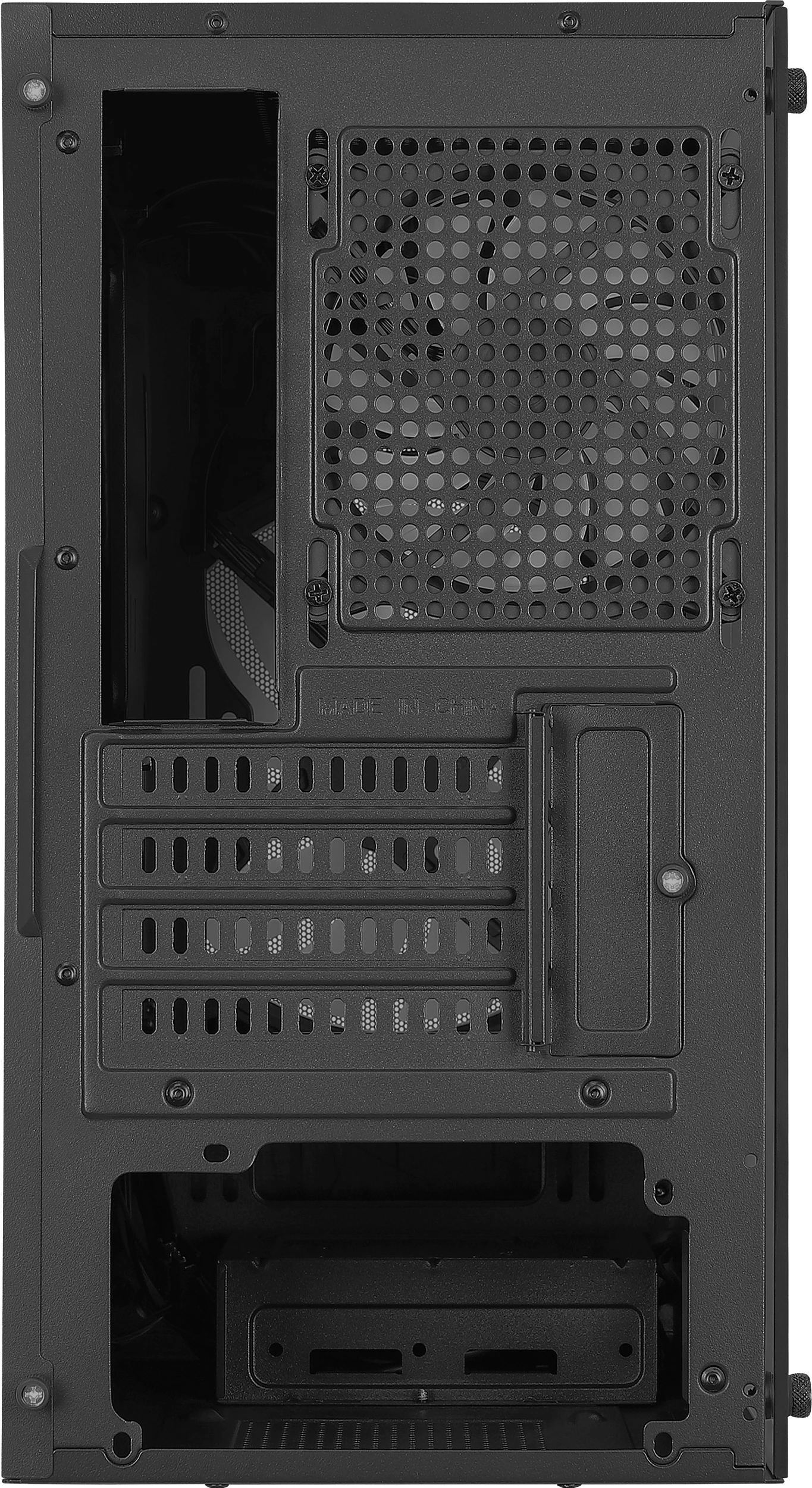 Kasë Aerocool Atomic Lite v1, Mini Tower, microATX/Mini-ITX, RGB, e zezë