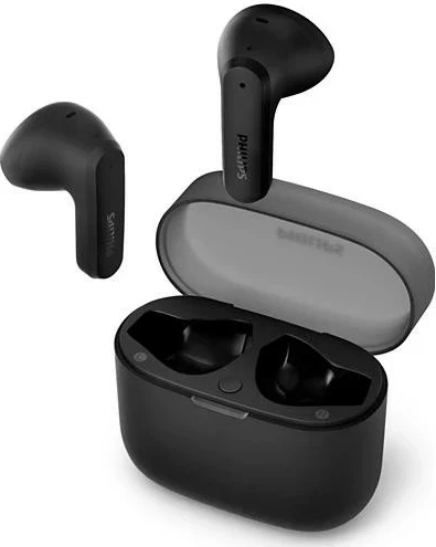 Kufje Philips TAT2139BK/00, True Wireless, Bluetooth 5.3, IPX4, të zeza