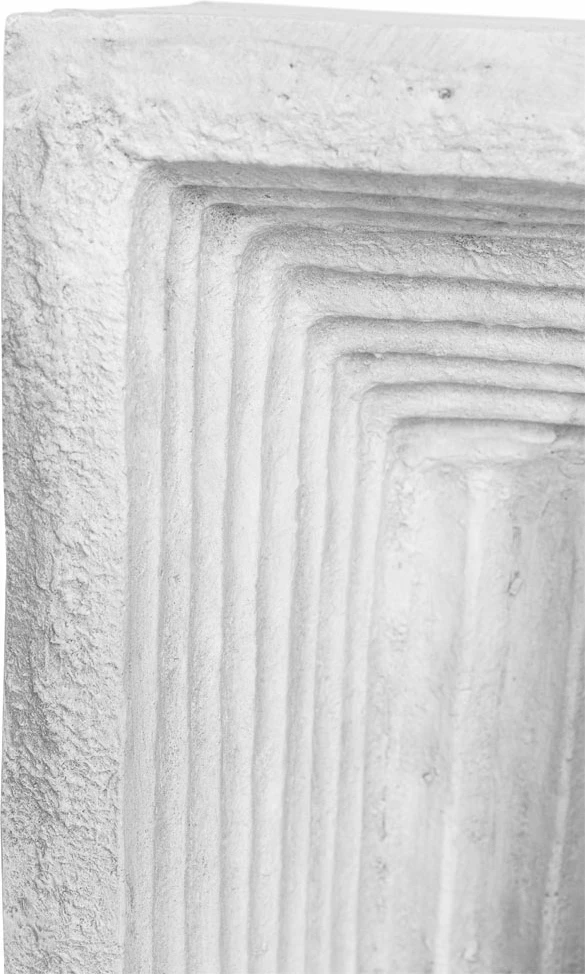 Tavolinë anësore Gate, ngjyrë cimento, 34x34x47