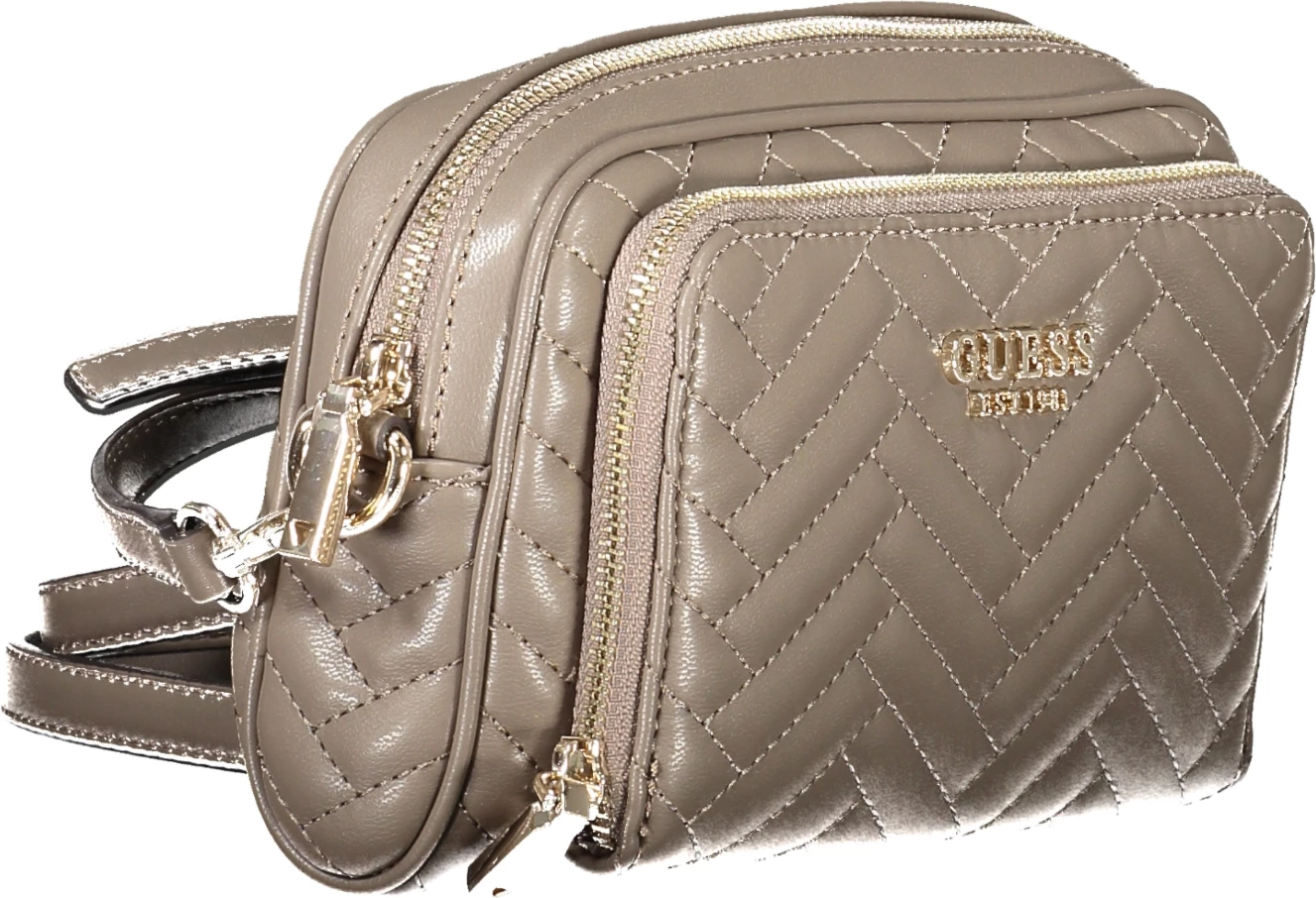 Çantë femra GUESS JEANS Anning, kafe