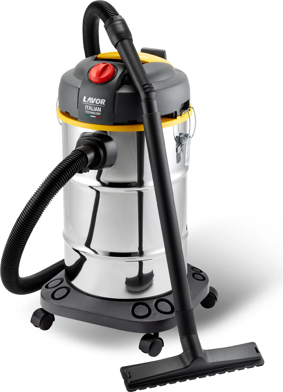 Fshesë me korrent për të thatë dhe të lagësht Lavorwash WTP30X 30L 1600W, set me aksesorë, inoks/zi